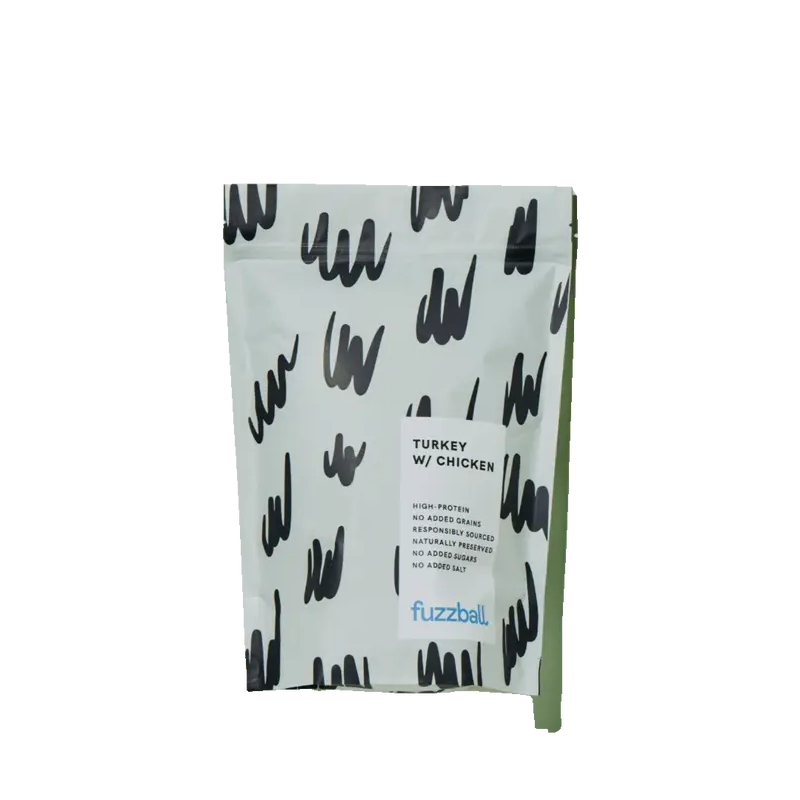 chicken with turkey dried cat food 500g bag