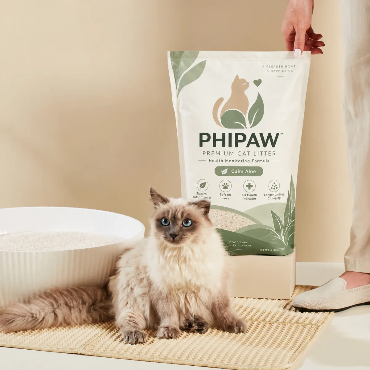 PhiPaw Crystal Litter